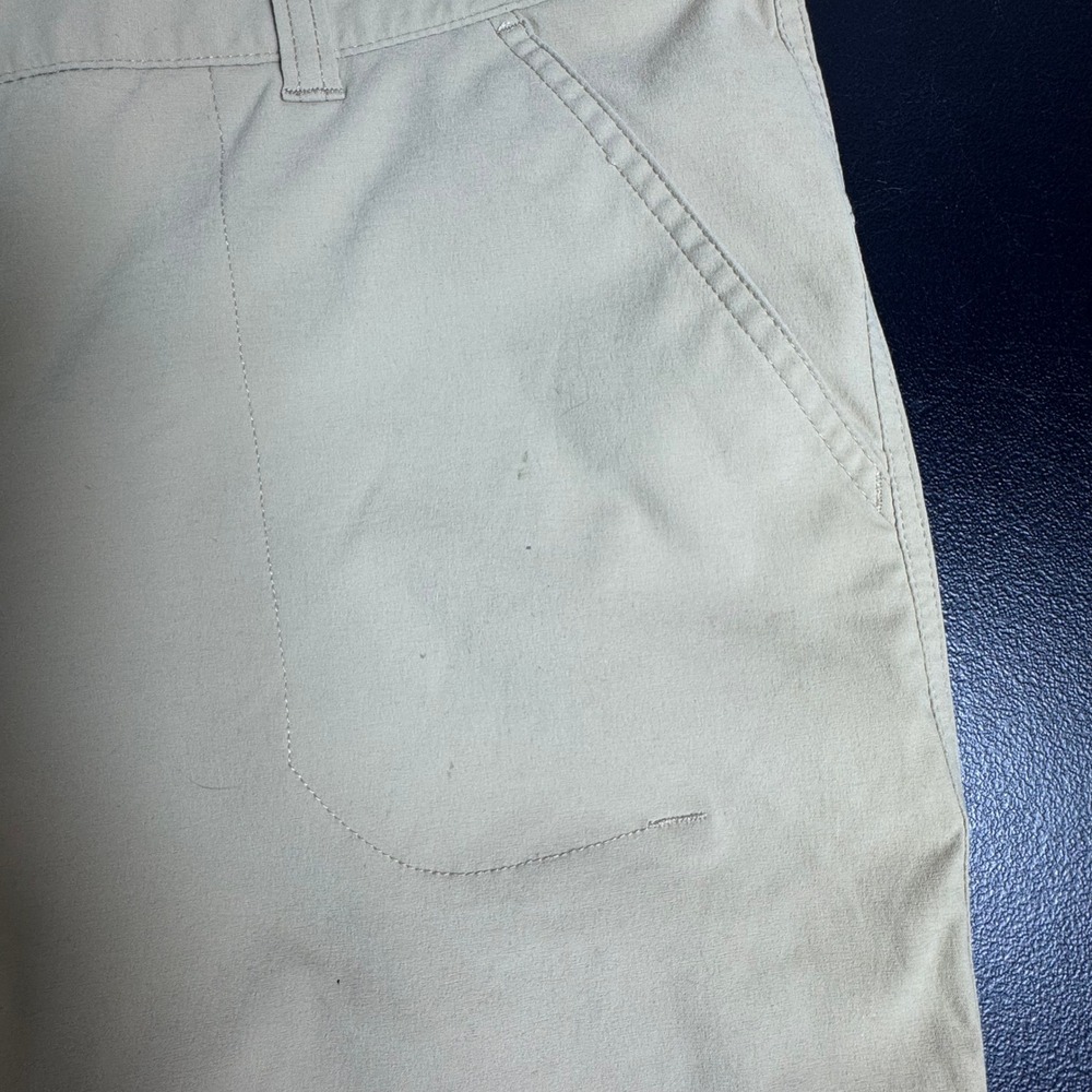 Columbia Womens Omni-Shield Convertible Hiking Pants Tan Zip Off Shorts 2087061 - Picture 12 of 13